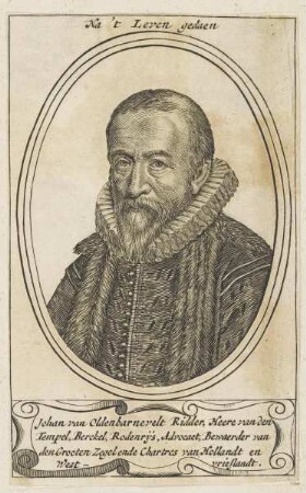 Bildnis des Johan van Oldenbarnevelt