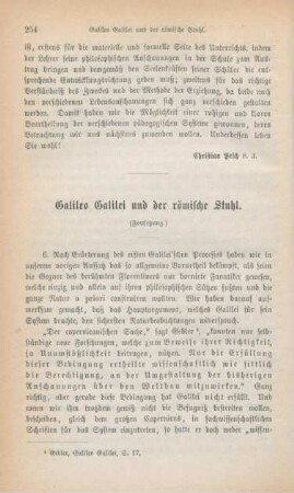 254-270 Galileo Galilei und der römische Stuhl : Fortsetzung