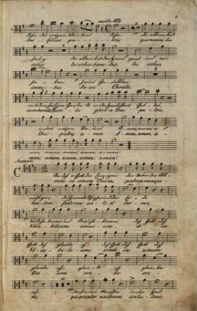 Solenne Messe : zu IV Singstimmen, II Violinen, Viola, Flauten, II Clarinetten, Fagott, II Horn, II Trompeten, Pauken, Violoncell und Orgel ; op. II