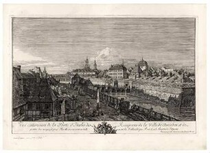 Die ehemaligen Festungswerke in Dresden (Die Saturnbastion mit dem Wilsdruffer Tor)