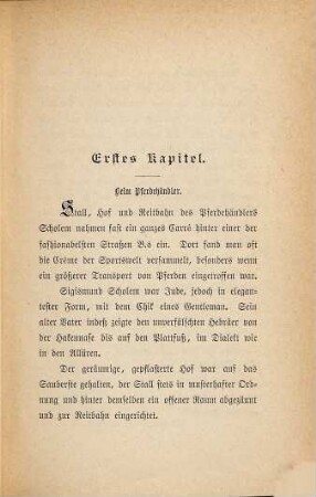 Turf und Parket : 2 Novellen