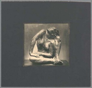 Hockende, 1928, Bronze