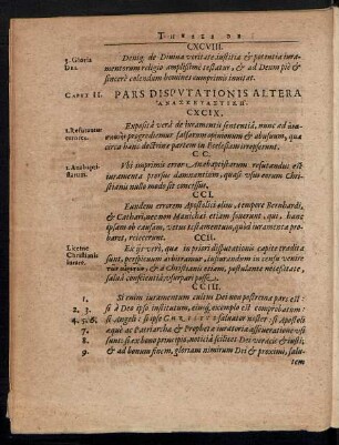 Pars Disputationis Altera