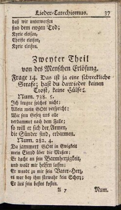 Zweyter Theil von des Menschen Erlösung