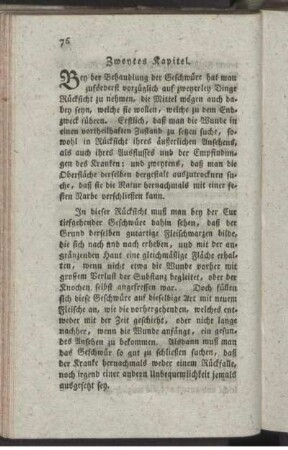 Zweytes Kapitel.