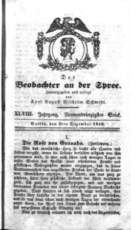 49. Stück, 3. Dezember 1849