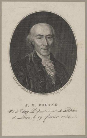 Bildnis des J. M. Roland