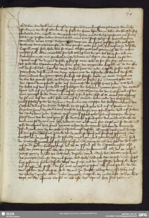 70r-72r: Stiftungsbrief des Urban Gundacker über Heiliggeist-Kapelle und -Spital (5. Okt. 1358)