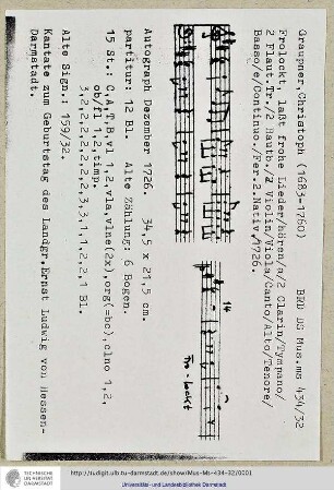 Frohlockt lasst frohe Lieder hören