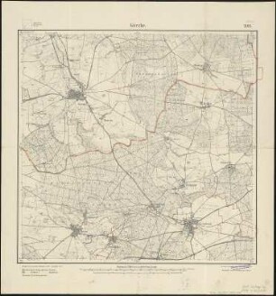 Meßtischblatt 2105 : Görzke, 1919 : Görzke. - Aufn. 1900, Nachtr. 1919. - 1:25000. - [Berlin]: Reichsamt für Landesaufnahme, 1919. - 1 Kt.