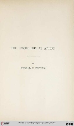 1.1882/83: The Erechtheion at Athens