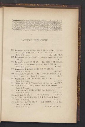 Monete bizantine