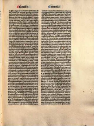 [Defensiones theologiae Thomae de Aquino in quattuor libris Sententiarum], Liber secu[n]dus. ... in secu[n]do sententiaru[m] ...