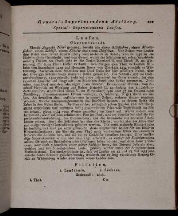 Special-Superintendenz Laufen.