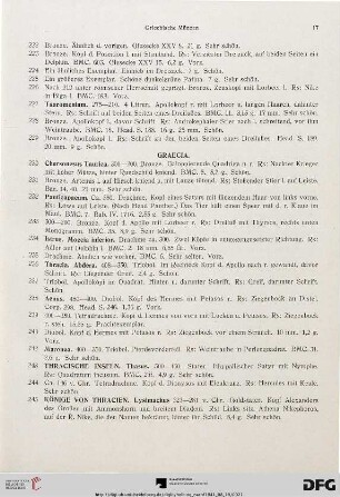 Graecia (Nr. 230-359)