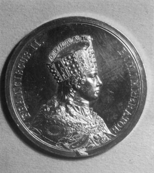Medaille zur Krönung Franz II.
