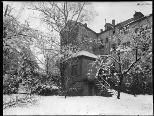 Karlsruhe Gartenhaus Krupp von Bohlen-Halbach Gartenstraße Ecke Leopoldsstraße Außenansicht