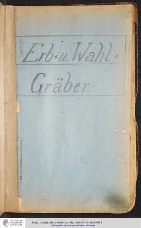 Erb- und Wahlgräber