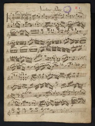 1-16, Violino I.