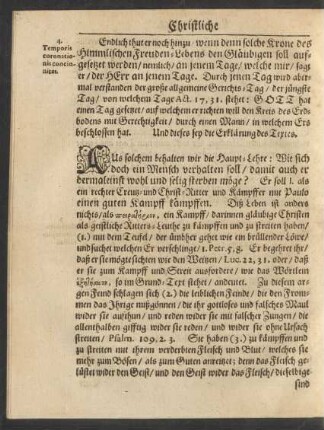 [Aus solchem behalten wir die Haupt-Lehre: Wie sich doch ein Mensch verhalten soll/ damit auch er dermaleinst wohl und selig sterben möge?]