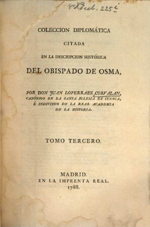 Descripcion Histórica Del Obispado De Osma, Con El Catálogo De Sus Prelados, 3