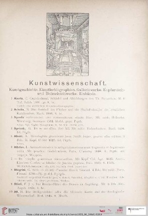 Kunstwissenschaft (Nr. 1 - 880)