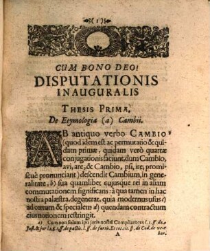 Tractatus analyticus de Cambiis, tam regularibus quam irregularibus : in quo termini huius artis, ab exteris nationibus petiti, & proinde captui Germanorum minus obvii, explicantur ...