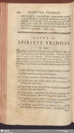 Caput XI. Spiritus Urinosi