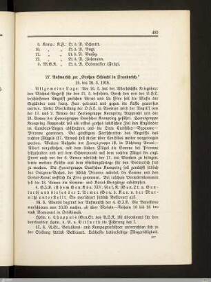 27. Aufmarsch zur "Großen Schlacht in Frankreich"
