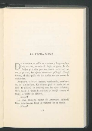 La Pacha Mama