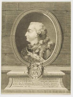 Bildnis des Stanislas Auguste Poniatowski, Roi de Pologne