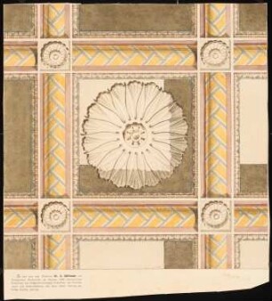 Blumen, Ornamente u.a.: Detail