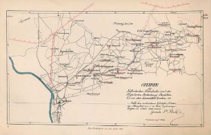 16. Alte Zechenkarte aus dem Jahre 1842