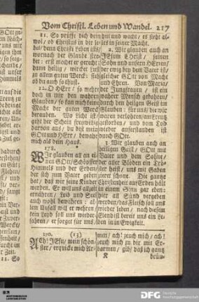 Vom Christlichen Leben und Wandel.