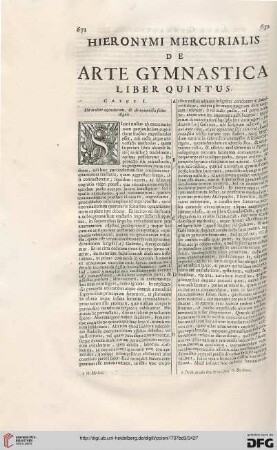 De arte gymnastica: Liber quintus