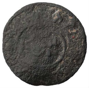 Fundmünze, Weißpfennig?, 15.-16. Jh.