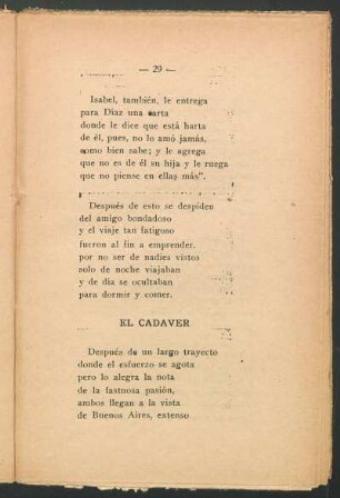 El cadaver