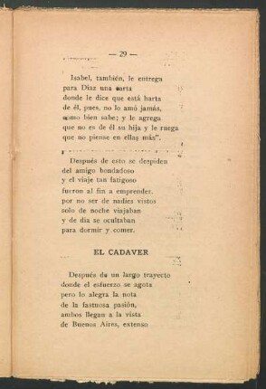 El cadaver