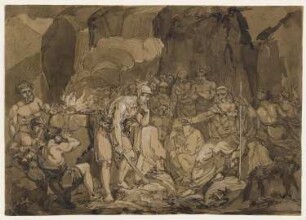 Odysseus und Teiresias