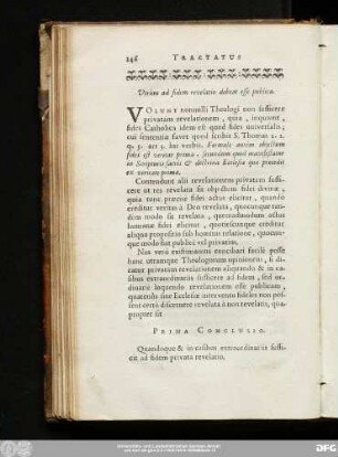 Utrùm ad fidem revelatio debeat esse publica.