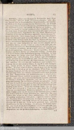 Goebel, Johann Samuel