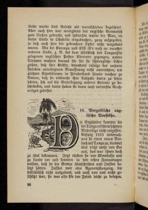 90, 14. Vergebliche englische Vorstöße