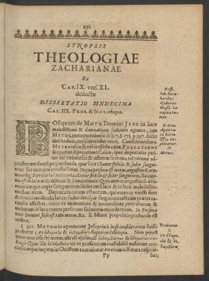 Dissertatio Undecima.
