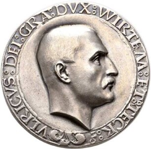 „Taler“ auf Herzog Ulrich von Württemberg, den Protektor der Stuttgarter Numismatischen Vereinigung