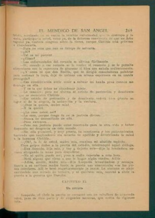 Capítulo XI - Un retrato