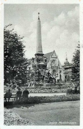 Leipzig: Mendebrunnen