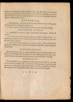 Astronomicae.