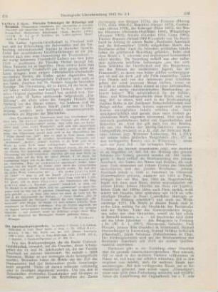 101-103 [Rezension] Die Briefe aus der Zeit Johann Amerbachs, 1481 - 1513