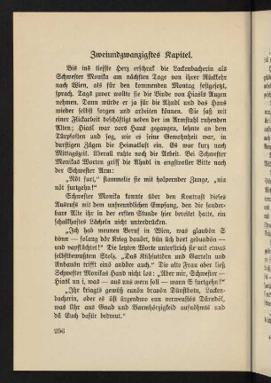 256-265, Zweiundzwanzigstes Kapitel