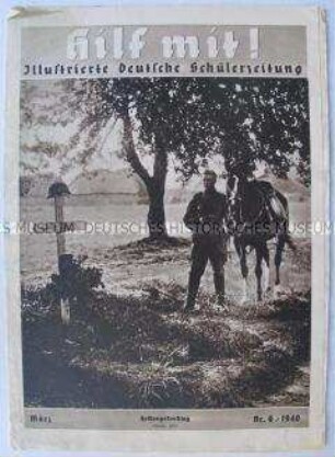 Schülerzeitschrift "Hilf mit!" u.a. zum Heldengedenktag
